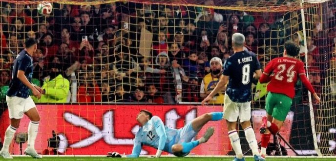 مباراة ودية ..المنتخب الوطني المغربي يتفوق على نظيره من البارغواي ( 2-1)