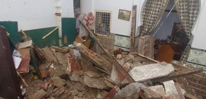 مصرع طفلين في انهيار جزئي لبناية سكنية بالمدينة العتيقة بتطوان