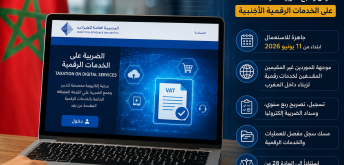 إطلاق منصة رقمية جديدة لفرض وتتبع ضريبة القيمة المضافة على الخدمات الرقمية الأجنبية