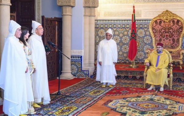 جلالة الملك محمد السادس يستقبل الأعضاء المعينين بالمحكمة الدستورية