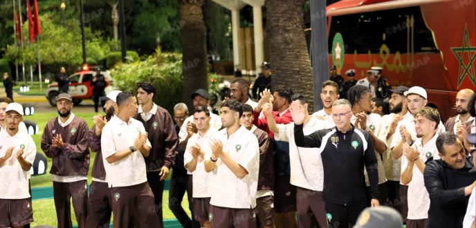 حفاوة جماهيرية تواكب عودة المنتخب المغربي من كأس العالم