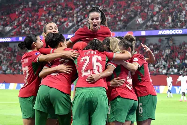 المنتخب المغربي يفوز على الجزائر ويقترب من بلوغ ربع نهائي “كان” السيدات