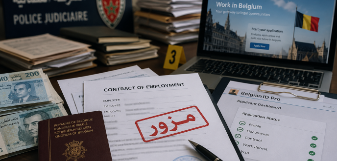 تحقيقات موسعة تكشف امتدادات شبكة النصب بعقود عمل مزيفة بطنجة