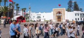 أطفال القدس يزورون الفنيدق وتطوان ويشاركون الشعب المغربي أفراحه بعيد الشباب