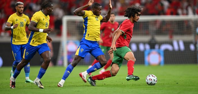 المنتخب المغربي يفتتح تصفيات “الكان” بثنائية نظيفة في شباك الغابون