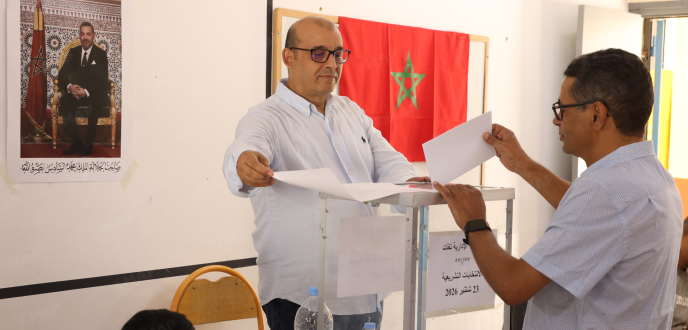 وزارة الداخلية تعلن تسجيل 38.02% كنسبة مشاركة وطنية في الانتخابات